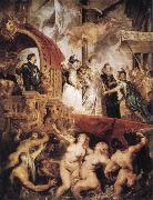 Peter Paul Rubens The Landing of Marie de'Medici at Marseilles Sweden oil painting artist